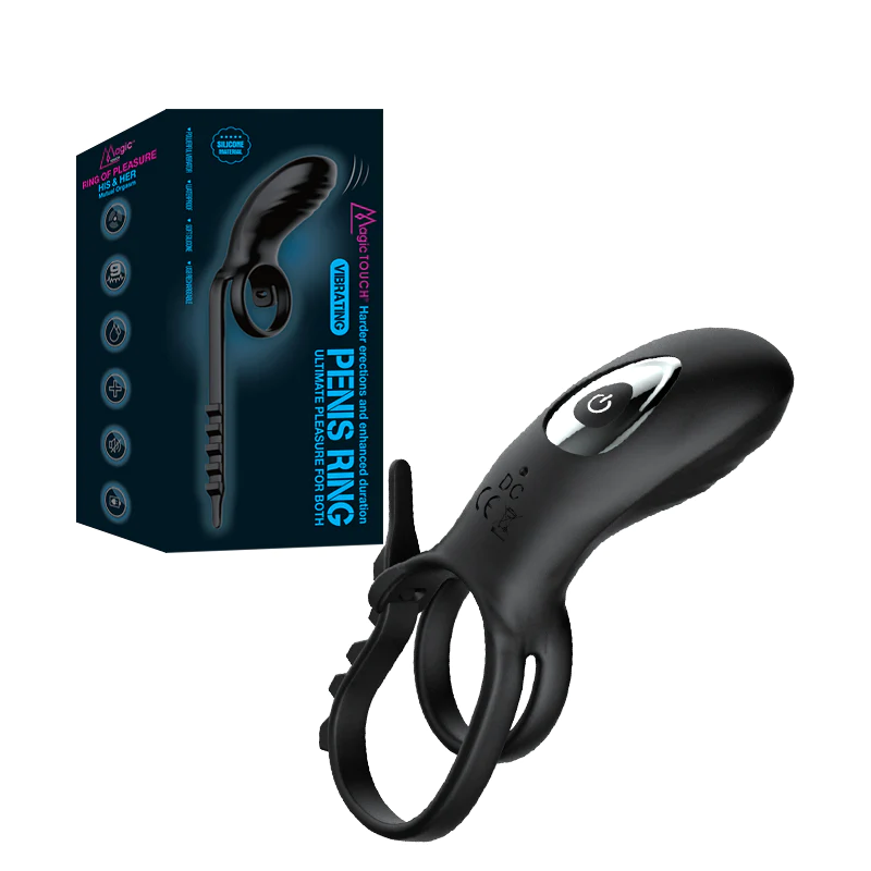 Magic touch  Rechargeable Vibrating Penis Ring